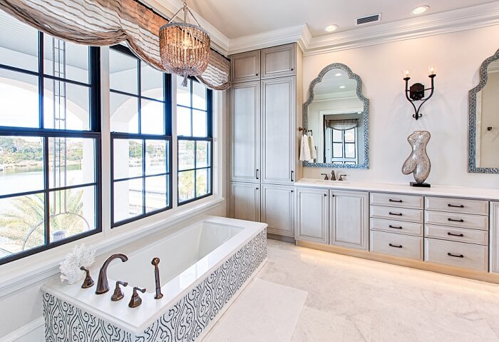 A Elegant Bathroom Project by The Final Touch Design