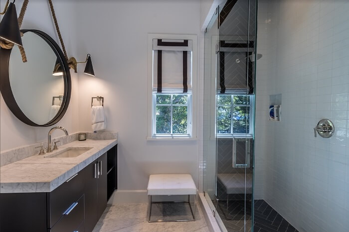 A Modern Bathroom Project by The Final Touch Design