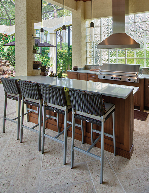 NatureKast Outdoor Kitchen, Coastal Florida 